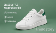 Classic Style Casual Sneakers