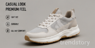 Premium Feel Fashion Sneakers