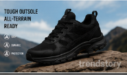 Tough Outsole Trail Sneakers
