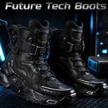 TrendStory Future Tech Boots